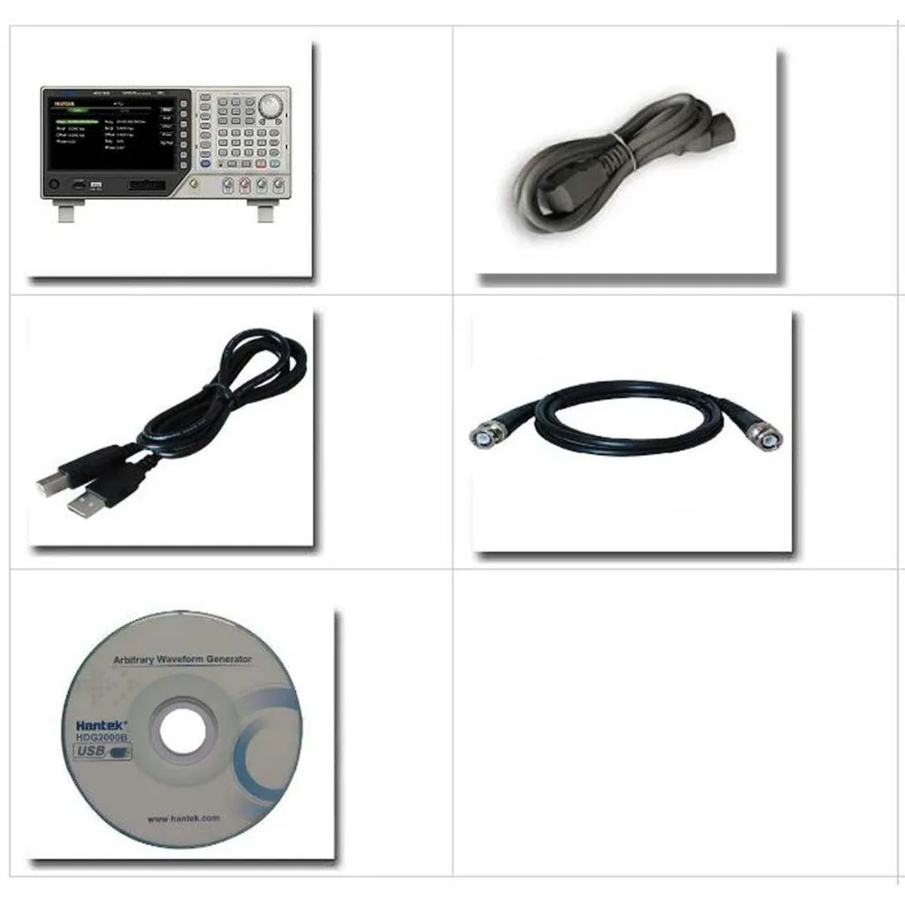 O063 HANTEK HDG2012B 2 канала 250MSa/s волна Функция генератор сигналов произвольной формы