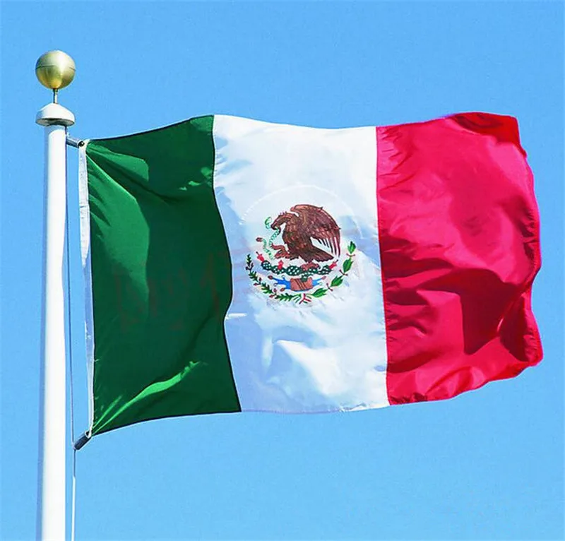 High quality Polyester Nation Mexican flag flags and banners 90x150cm | Дом и сад