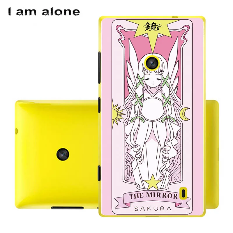 Чехлы для телефонов I am alone для microsoft Nokia Lumia 520 4,0 дюйма, мягкий ТПУ мобильный Модный Цветной чехол для Nokia 520 - Цвет: Soft TPU HH61