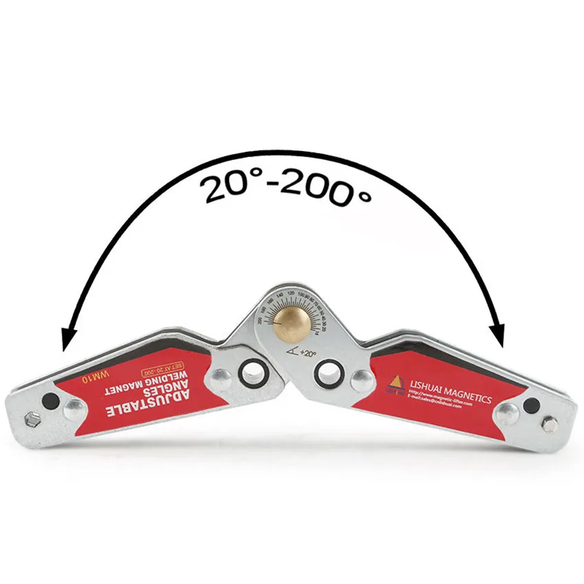 ASCENDAS 20 200 градусов регулируемый угол сварочный магнит/неодимовый магнит