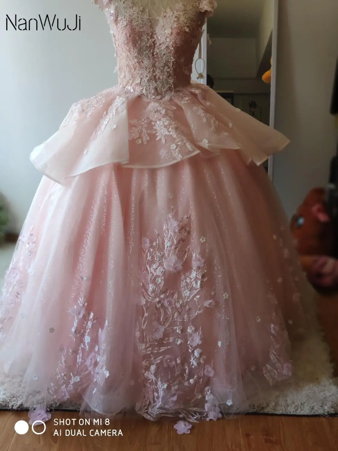 Пышные розовые платья для Quinceanera 2019 милое платье с бисером милые бальные 16 лет на