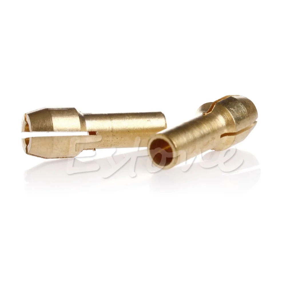 Новинка 10 шт. латунные сверла патроны цанги 0 5-3 2 мм 4 3 хвостовик fr Dremel вращающийся