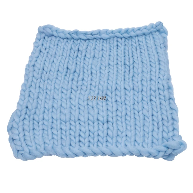 2020 Новая мягкая вязаная крючком шерстяная корзина теплая обертка для