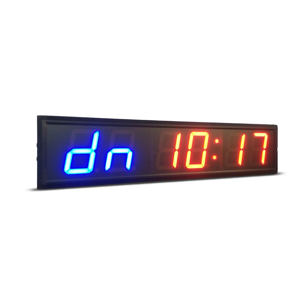 

Free shipping 4inch GYM Crossfit Timer LED Interval Timer Training Time And Rest Time Alternate CountdownCount up As A Stopwatch