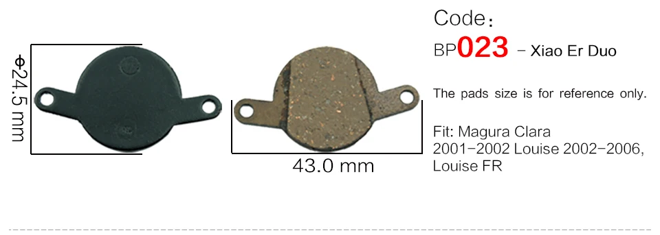 4 пары 8 шт. велосипедные дисковые Тормозные колодки для SHIMANO SRAM AVID HAYES TEKTRO Magura формула и скутер, link-2