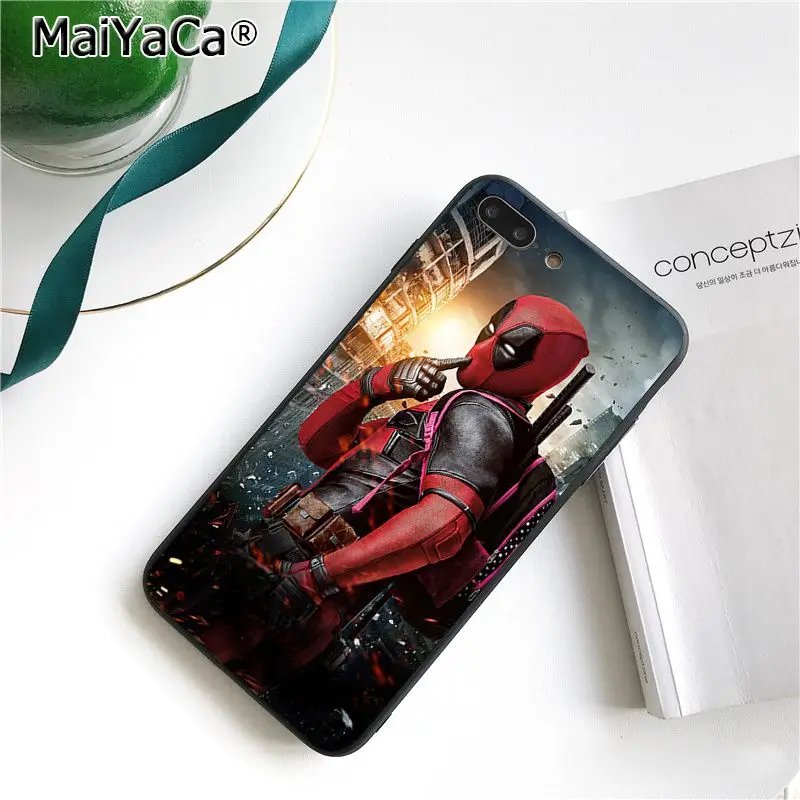 A3 MaiYaCa классный Дэдпул из Вселенной Марвел чехол для телефона iphone 11 Pro 11Pro Max 8 7 6S Plus X XS MAX 5 5S SE XR - Цвет: A3