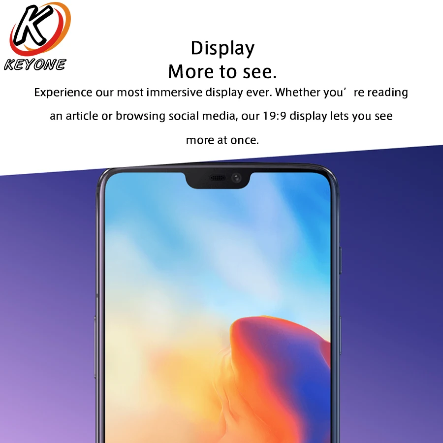 Мобильный телефон Oneplus 6 LTE 6,28 ''8 ГБ ОЗУ 128 Гб ПЗУ Snapdragon 845 Android 8,1 двойная задняя камера 20+ 16 Мп Водонепроницаемая NFC