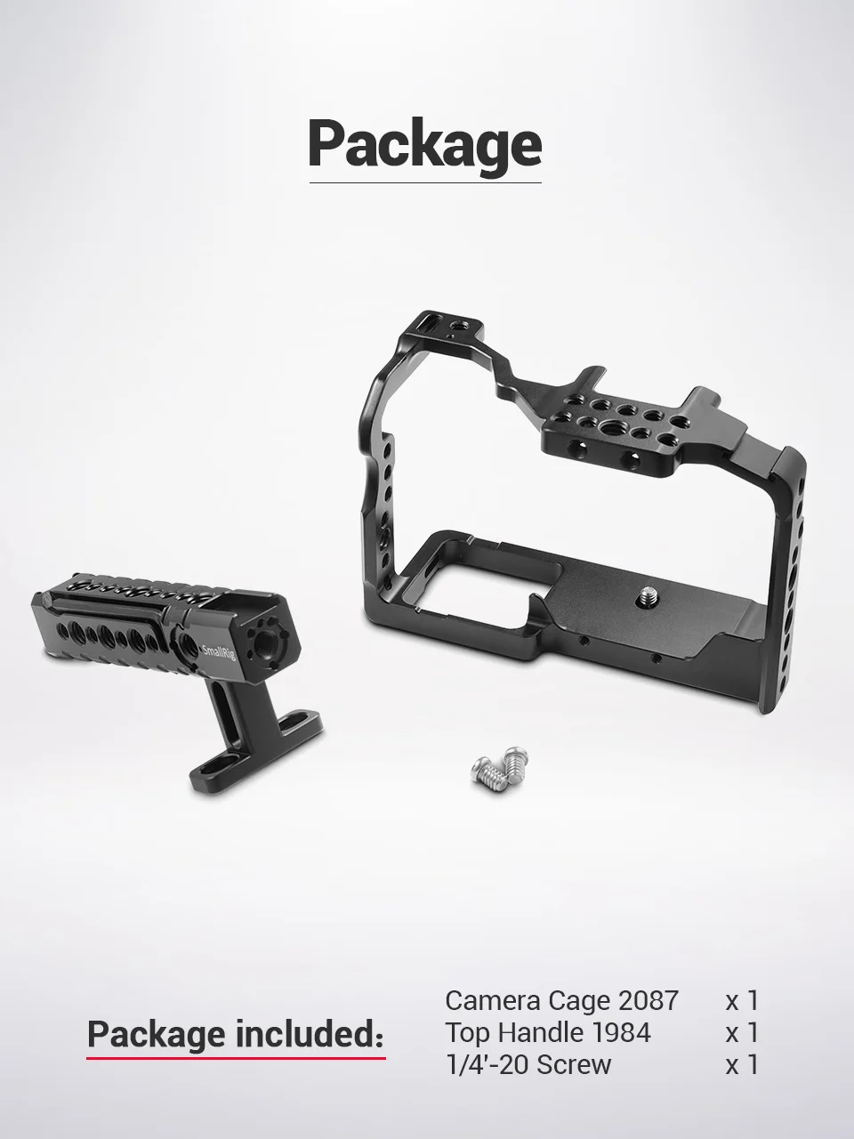 SmallRig для Panasonic Lumix GH5/GH5S клетка с верхней ручкой рукоятки комплект-2050
