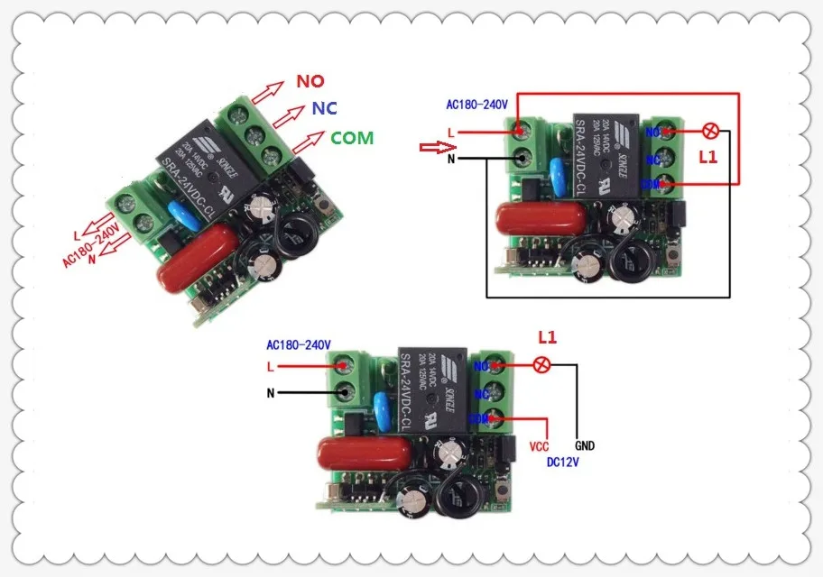 Новый беспроводной Радиочастотный мини пульт дистанционного управления для
