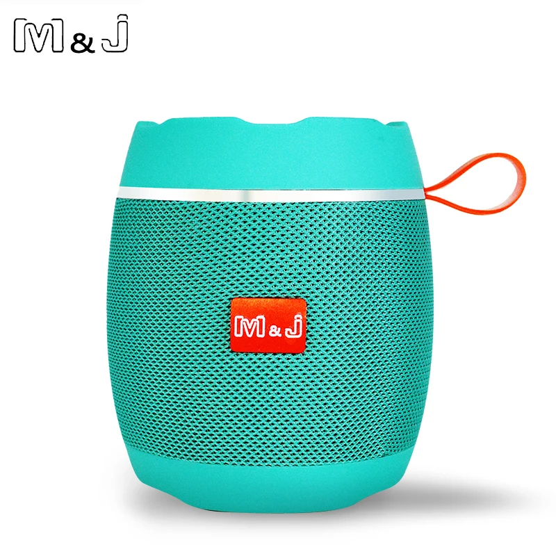 Портативная беспроводная Bluetooth Колонка M & J миниатюрная стерео аудиоколонка