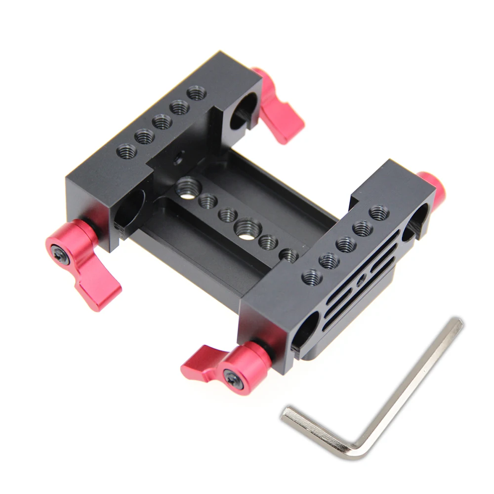 CAMVATE Камера Штатив Quick Release Монтажная пластина со штангой 15 мм Railblock зажим для DSLR