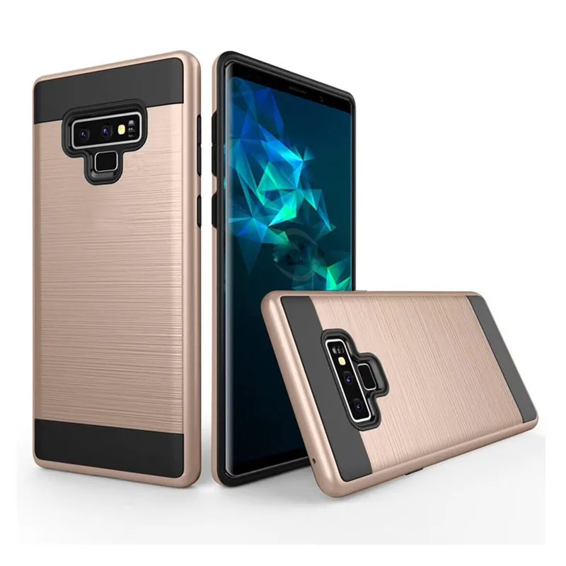 Для Samsung Galaxy Note 9 чехол Гибридный противоударный армированный резиновый Жесткий