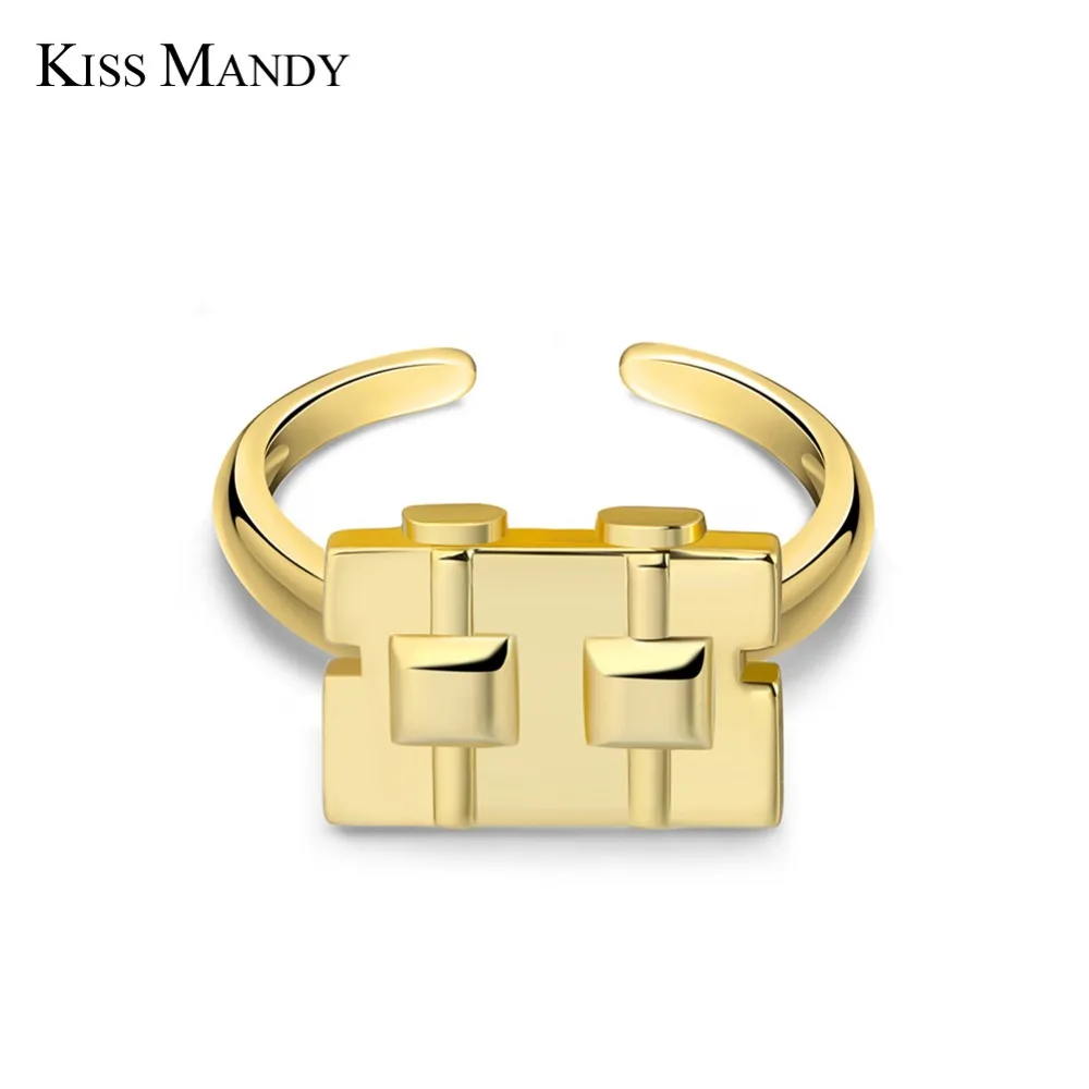 Миниатюрные кольца KISS MANDY с геометрическим рисунком Билли Элио для женщин