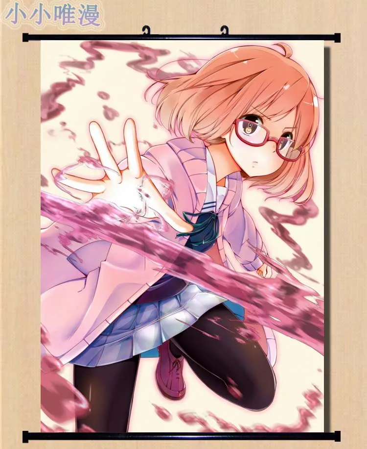 Япония Аниме Kyokai no Kanata за гранью Мирай Курияма & Nase Mitsuki домашний Декор стены