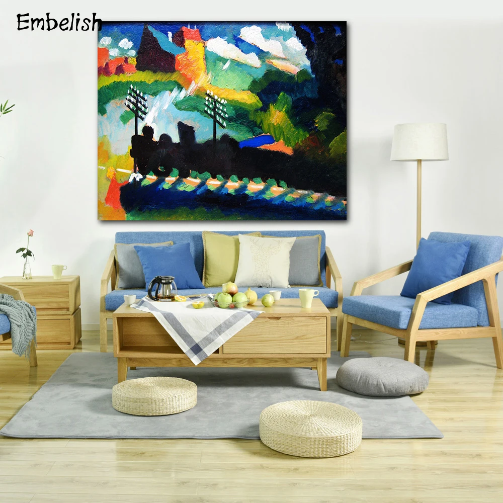 Embelish 1 шт. Современный домашний декор Василий Кандинский настенные