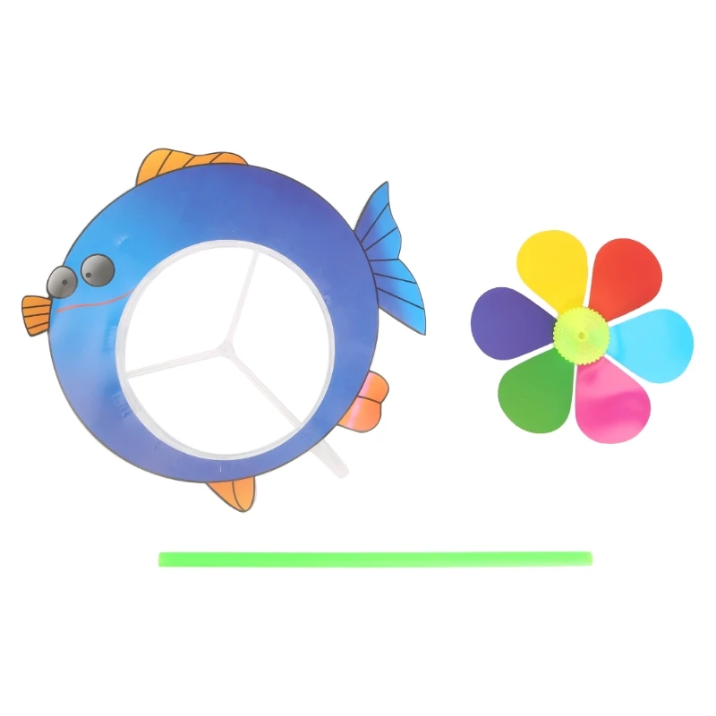 Разноцветные Мультяшные животные ветряная мельница ветер вертушка Pinwheel