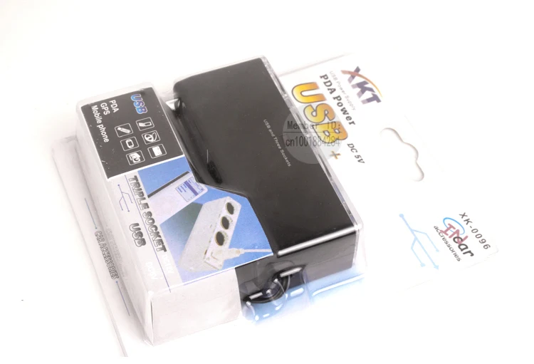 3-полосные автомобиль сигарета зажигалка три разветвитель DC 12 V / 24 тройной 1 к 3