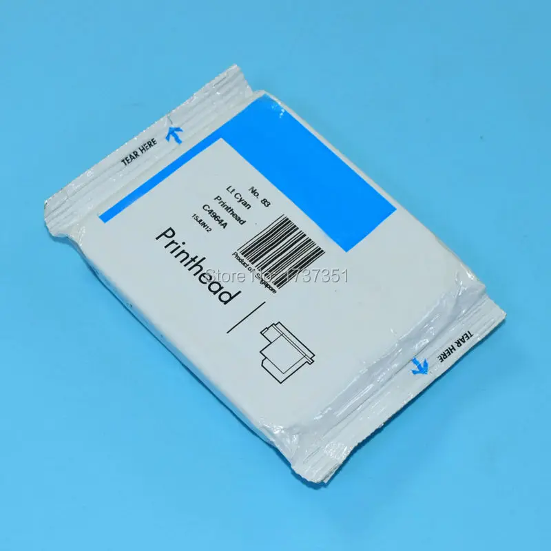 HP 83 светильник Cyan для C4964A печатающая головка LC Designjet 5000 настольный компьютер