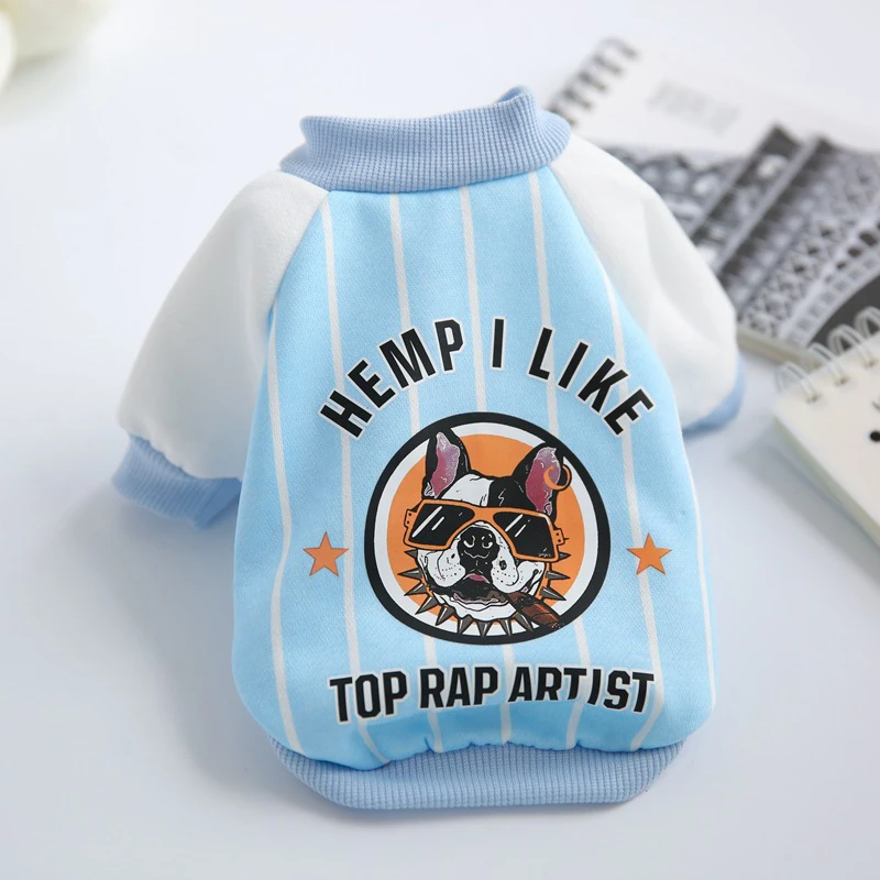 Small Dog Coats &amp Jackets Pet Sweatshirt New Fashion Hoodie Cartoon Animal Printed Spring Summer Puppy Cat Shirt Clothes | Дом и сад