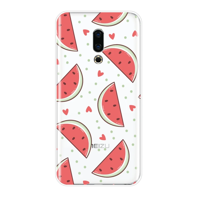 Задняя крышка из ТПУ для Meizu U10 U20 Pro 6 7 Plus мягкий силиконовый чехол с ананасом