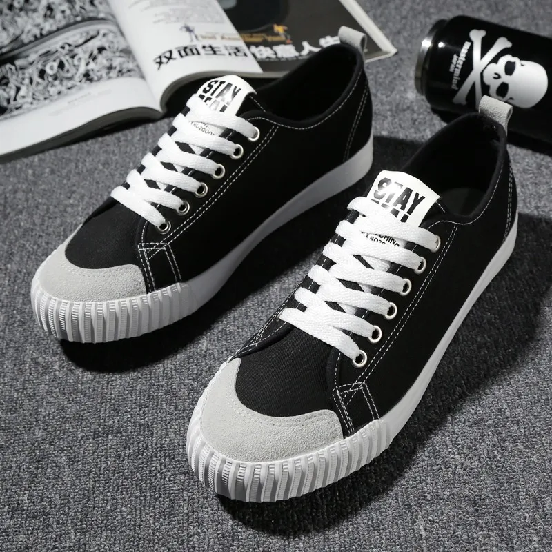 UEXIA Fashion Autumn Leather Casual Shoes Men Antiskid Lace-up Male British Young Student Wear-resisting Footwear | Обувь