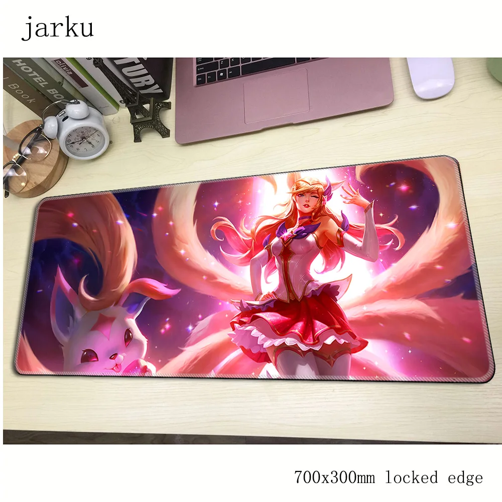 Игровой коврик для мыши Ahri геймерский 700x300x2 мм большой Элитный эргономичный