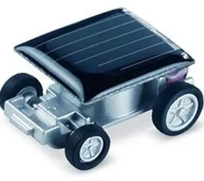 Миниатюрная Гоночная машина на солнечной энергии самый маленький в мире