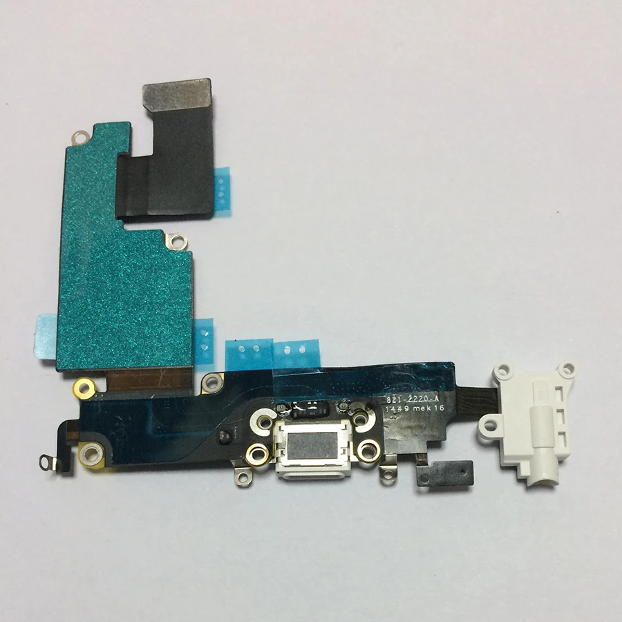 Оригинальные наушники аудио док USB зарядное устройство Порт MIC разъем гибкий