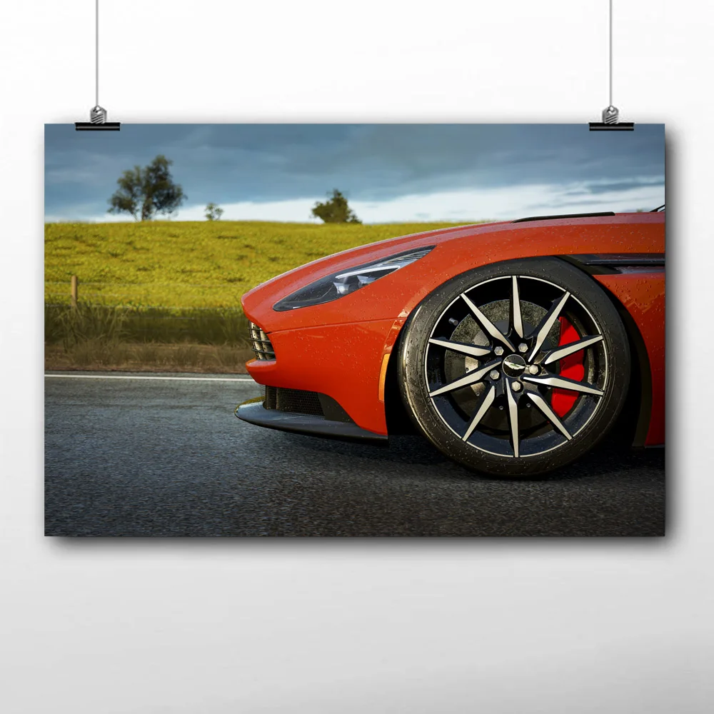 HD Мартенс с принтом DB11 супер спортивные автомобили обои настенный