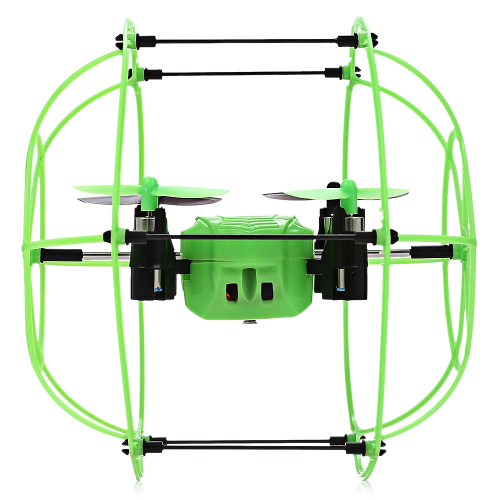 Прогулки Восхождение летающие Режимы 3 в 1 RC дроны летящего вертолета 2.4 ГГц 4CH