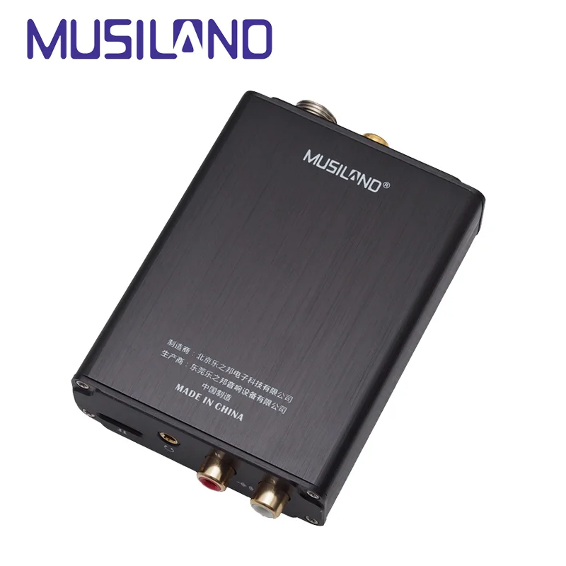 Оригинальный Musiland Мониторы 04 MX USB звуковая карта и HiFi аудио плеер 32 бит HD 2 в одном