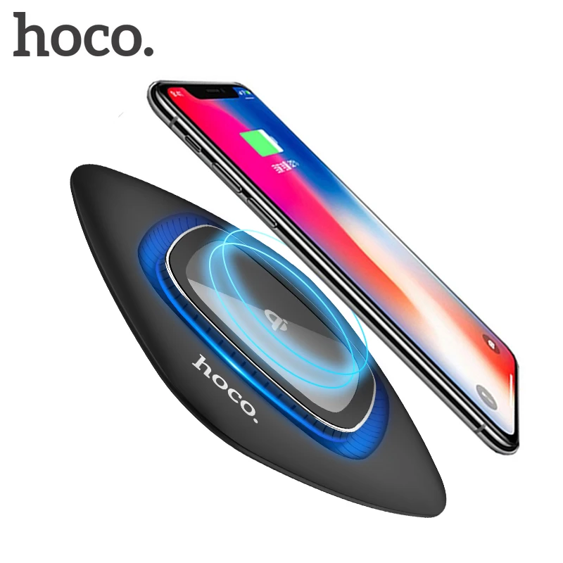 HOCO Smart Qi Wireless Charger for iPhone X XS Max XR 10W Fast Desktop Charging Samsung Galaxy S9 S8 xiaomi mix2s | Мобильные