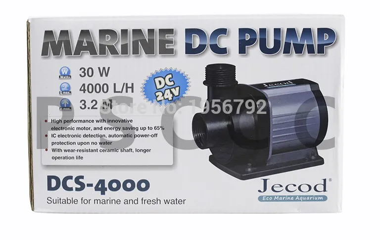 JEBAO DCS2000 DC2000 погружной водяной насос W/SMART контроллер FISH TANK морской пруды DC насос eco аквариум 110V 220V - Цвет: DCS-4000