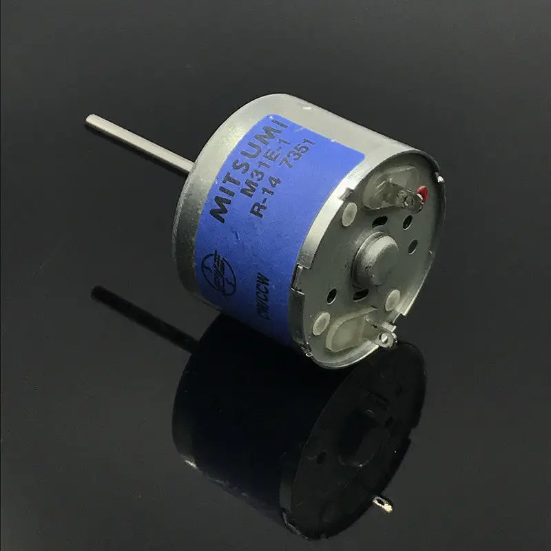 Микро двигатель MITSUMI M31E 1 постоянного тока 5 В 3 в 7 6 6800 об/мин мини RF 310 мотор