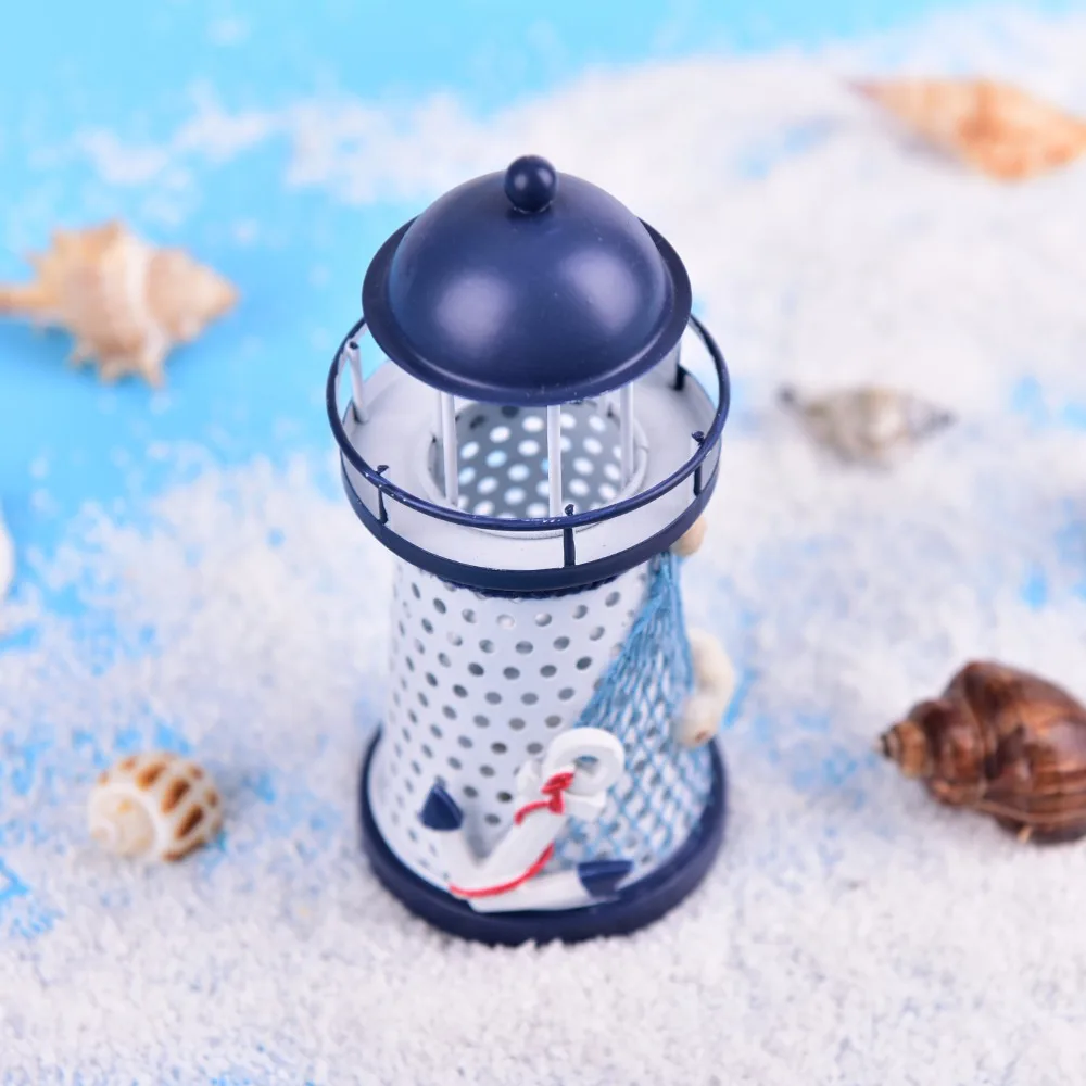 1 шт. светодиодный светильник металлический Винтаж ажурные океан дом якорь для