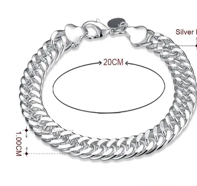 925 Стерлинговое серебро ювелирный набор свадебные наборы модные повседневные 10