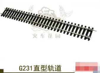 G231 Масштаб Хо поезд 1: 87 железнодорожная железная дорога макет 3 шт. трек общий поезд трек сцена игровой модели Основные аксессуары - Цвет: G231