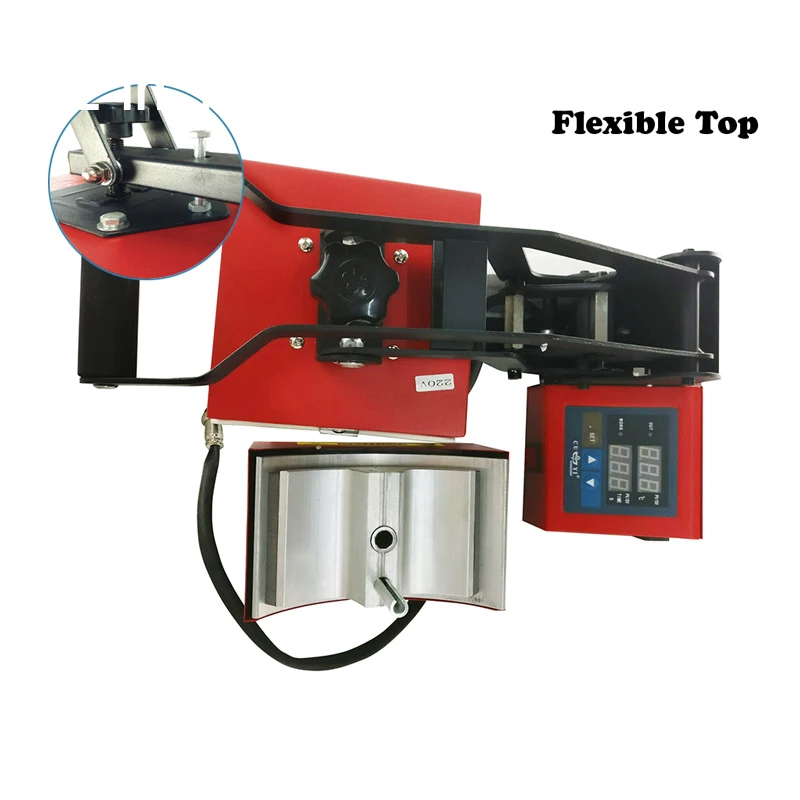 2 in 1 Combo Digital Cap Heat Press Machine 15x15CM Logo Label Printing Tool DIY Custom Sublimation Printer | Компьютеры и офис