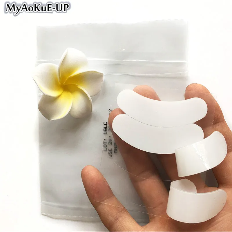 Супертонкая силиконовая Подушечка для наращивания ресниц 25 упаковок гладкая