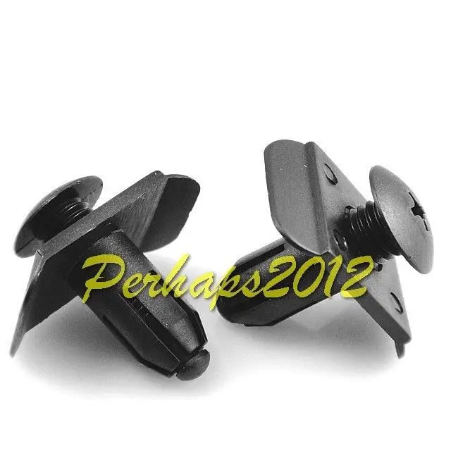 

100x for Mazda Nylon Bumper Cover Retainer Fastener Clips BF82-50-233,626 RX7 RX8 MX6 Infiniti G35 for GMC Suburban for Nissan