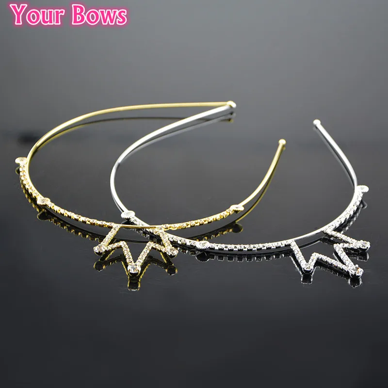1 шт. детский обруч для волос с бантом|hair accessories|crown hairbandprincess crown |