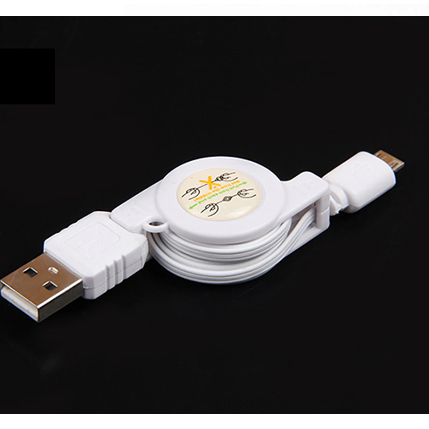 Кабель Micro USB 2 0 выдвижной шнур для синхронизации данных и зарядки всех телефонов