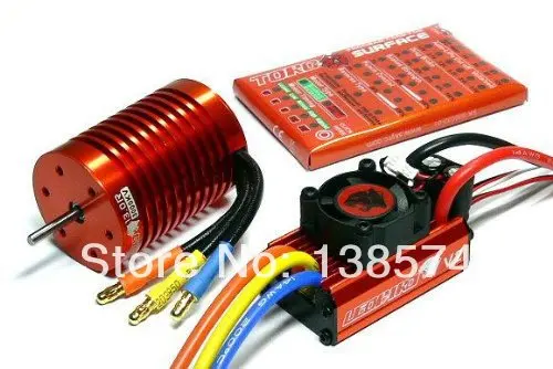 Бесщеточный двигатель бесщеточный мотор 13T + 60A ESC Леопард SKYRC toro 3000KV багги |