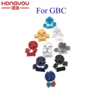 100 комплектов кнопок включения и выключения клавиатуры питания для Gameboy цвет GBC цветные колодки D A B Кнопка