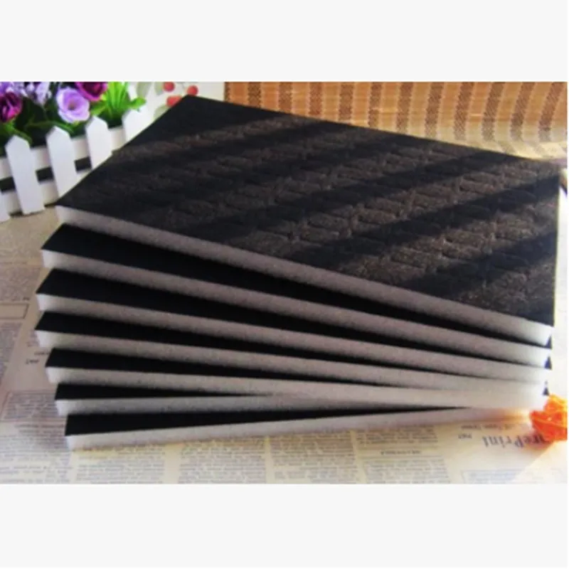 Новое поступление черный бархатный ящик для хранения ювелирных изделий с