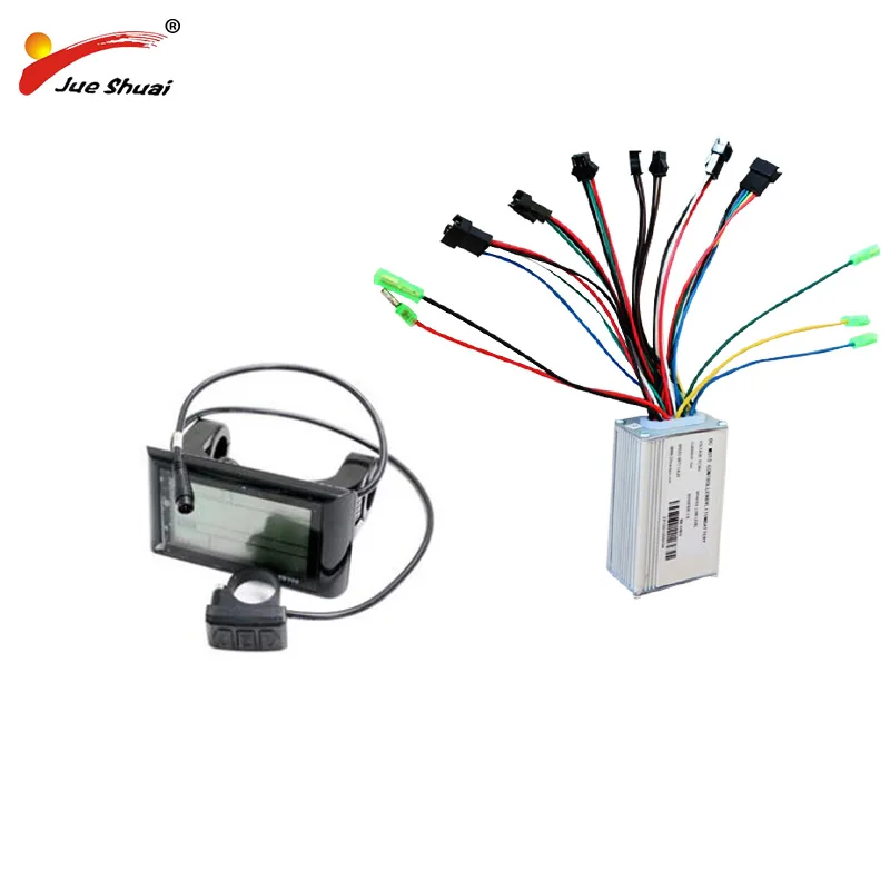 S900LCD no wire 36 В, 48 В, 350 Вт, 500 Вт, контроллер для электровелосипеда, синусоидальный светодиодный ЖК-дисплей, водонепроницаемый кабель для электровелосипеда, запчасти - Цвет: S900LCD no wire