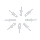 100 шт. 2,8 вставки вилка пружинная клемма PCB припой толщина 0,8 Одна ножка, ПХБ сварочные листы