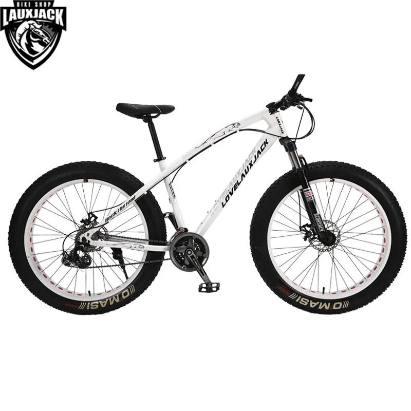 LOVELAUXJACK горный велосипед стальная рама 24 скоростей Shimano дисковые тормоза 26&quotx4.0