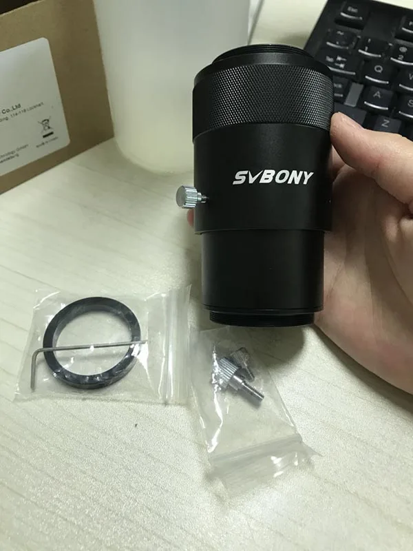 SVBONY SV112 1,2" роскошный переменный адаптер для окуляра защитный набор для профессиональных астрономических телескопов+ камеры полностью металлический