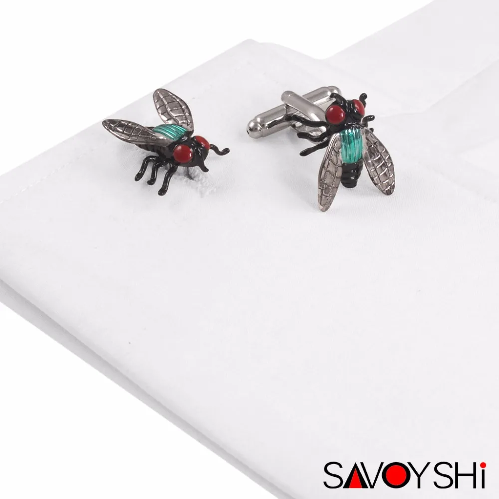 SAVOYSHI Новинка Запонки с животными для мужчин s рубашка запонки эмаль высокого качества запонки Брендовые мужские ювелирные изделия пользовательское имя